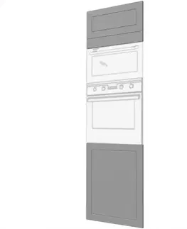 MDF fronty PVC Dvierka Quantum D14RU dust grey