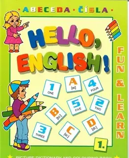 Pre predškolákov Hello English! 1: Abeceda - Čísla