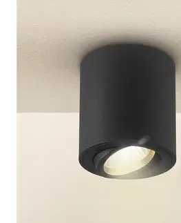 Svietidlá BRILAGI - LED RGBW stmievateľné bodové svietidlo MIA 1xGU10/4,8W/230V 84x80 mm čierne BG0590+AI2382