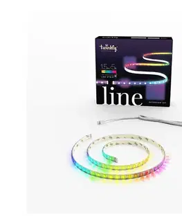 LED osvětlení Twinkly TWL100ADP-W - LED RGB Predlžovací pásik LINE 100xLED 1,5 m Wi-Fi TWL100ADP-W