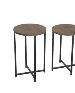 Konferenčné stolíky Konferenčný stolík Neta Set - Walnut