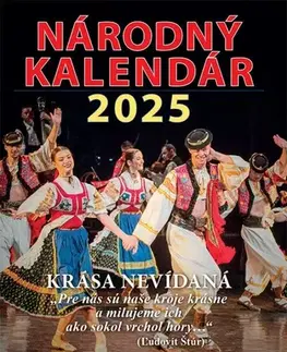Slovenské a české dejiny Národný kalendár 2025 - Kolektív autorov