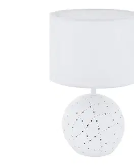 Lampy Eglo 98381 - Stolná lampa MONTALBANO 1xE27/60W/230V + 1xE14/7W 98381