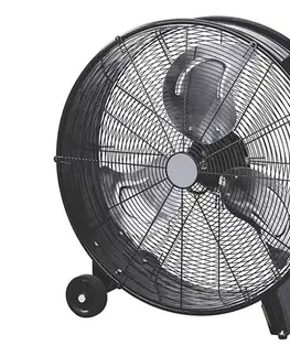 Ventilátory Eurolamp Podlahový látor 180 W/230 V, priemer 60 cm, čierny 300-21506