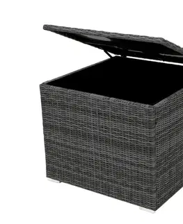 Príslušenstvo DEOKORK Box na podušky SEVILLA 82 x 82 cm (antracit)