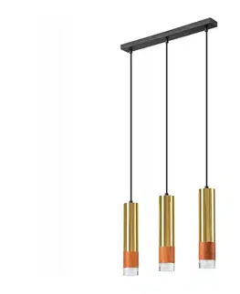 Svietidlá  Luster na lanku AURELIA 3xGU10/10W/230V LM-3.152