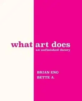 Umenie - ostatné What Art Does - Brian Eno,Bette Adriaanse