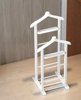 Nemý sluha Valet Stand Beta Double - White
