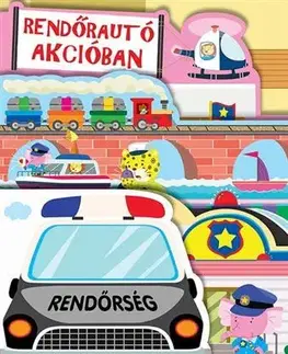 Leporelá, krabičky, puzzle knihy Rendőrautó akcióban
