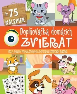 Nalepovačky, vystrihovačky, skladačky Doplňovačka domácich zvierat