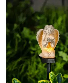 LED osvetlenie  LED Solárne svietidlo LED/1,2V 300 mAh IP44 anjel 13002B