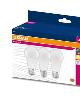LED osvetlenie Sada 3x LED žiaroviek A60 E27/10W/230V 3000K - Osram 4058075630338