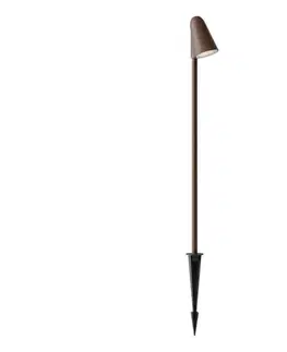 LED osvetlenie Redo 90706 - LED vonkajšia lampa NIVALIS LED/6,8W/230V 3000K 82 cm IP65 hnedá 90706