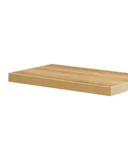 Kúpeľňový nábytok Mereo Ponte, kúpeľňová doska pod umývadlo 80 cm, dub Riviera CN260DR