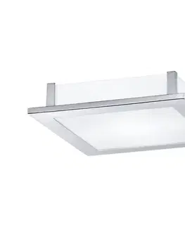 Svietidlá Eglo 31896 - Stropné svietidlo AURIGA 4xE14/25W/230V 30x30 cm lesklý chróm 31896