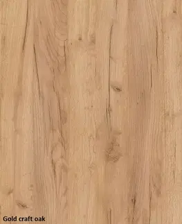Príslušenstvo ku kuchynským linkám ArtExt Zástena za kuchynskú linku Zástena: Gold craft oak K003 16 mm