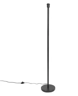 Stojace lampy Moderná stojaca lampa čierna bez tienidla 149 cm - Simplo