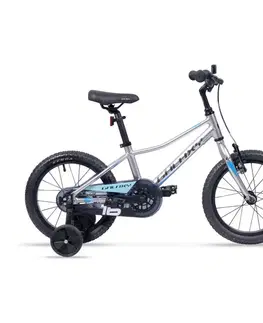 Bicykle Odľahčený detský bicykel Galaxy Sputnik 16" - model 2026 • 100-125 cm • 7,7 kg strieborná - 9" (100-125 cm)