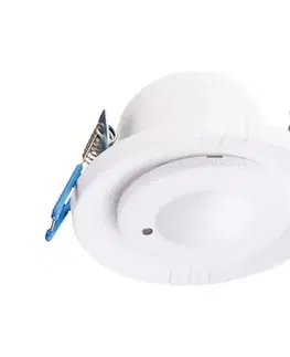 Svietidlá  Zápustný senzor pohybu mikrovlnný 360° 230V biela 23165