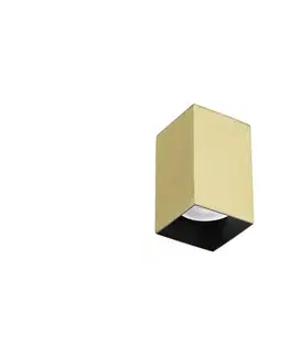 Svietidlá Ideal Lux - LED bodové svietidlo LOOK 1xGU10/7W/230V CRI 90 6x6 cm mosadz 371481