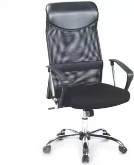 Otočné kreslá Kancelárske kreslo Vire čierna