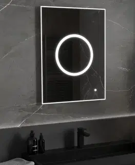 Kúpeľňové zrkadlá MEXEN - Koga zrkadlo s osvetlením 60 x 80, LED 600 9821-060-080-611-00