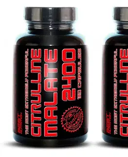Citrulín malát 1+1 Zadarmo: Citrulline Malate od Best Nutrition 120 kaps. + 120 kaps.
