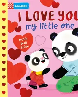 Leporelá, krabičky, puzzle knihy I Love You, My Little One - Campbell Books
