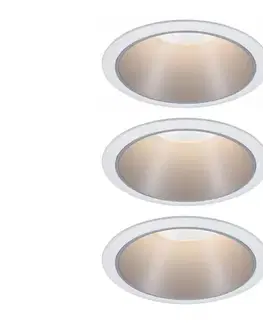 Svietidlá Paulmann 93410 - SADA 3xLED/6,5W IP44 Stmievateľné kúpeľňové svietidlo COLE 230V 93410