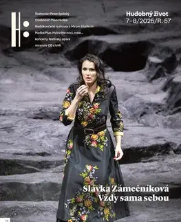 Časopisy Hudobný život 7-8/2025