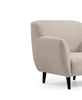 Kreslá Kreslo ušiak Enna - Beige