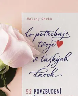 Náboženstvo - ostatné Čo potrebuje tvoje srdce v ťažkých dňoch - Holley Gerth