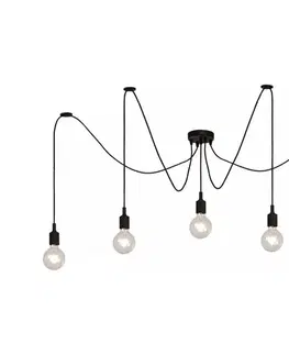 Svietidlá Lucide 08408/05/30 - Luster na lanku FIX MULTIPLE 5xE27/60W/230V pavúk 08408/05/30