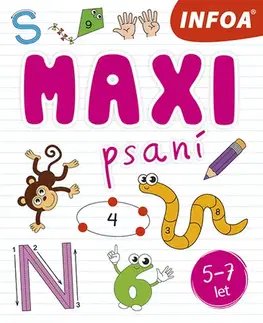 Príprava do školy, pracovné zošity Maxi psaní - Kolektív autorov