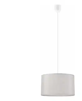 Svietidlá  Luster na lanku MONTE 1xE27/60W/230V strieborná LM-1.184/SREBRNY