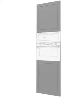 MDF fronty PVC Dvierka Quantum D14RU/2D dust grey