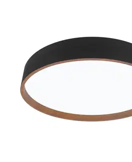 Svietidlá Top Light - LED Stmievateľné stropné svietidlo LED/51W/230V + DO čierna/hnedá Dekor 50C RC