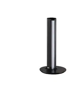 Lampy Ideal Lux - LED stmievateľná stolová lampa DORICA LED/8W/230V CRI 90 čierna 366081
