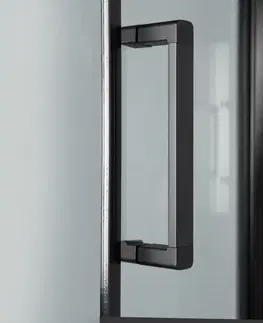 Sprchovacie kúty KERRA - Hydromasážny box Orion 90 čierna čierna 5907548123473