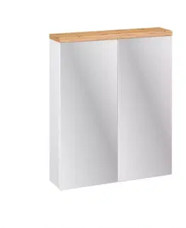 Zrkadlové skrinky Zrkadlová skrinka Bafi 2D 60 cm