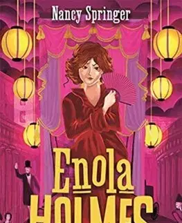 Dobrodružstvo, napätie, western Enola Holmes 4: The Case of the Peculiar Pink Fan - Nancy Springer
