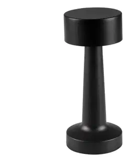 Lampy  LED stmievateľná dotyková stolná lampa SIMPLY LED/5V 800 mAh čierna 328014