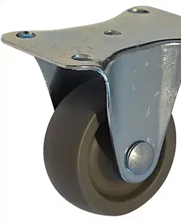 Príslušenstvo k nábytku Nábytkové koleso kaučukové 32 mm/12 kg pevné