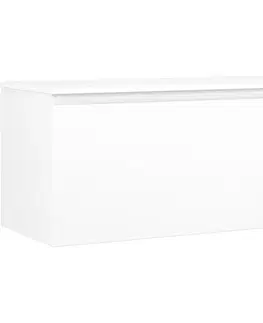 Kúpeľňový nábytok MEXEN/S - Orio kúpeľňová skrinka pod umývadlo 100 cm s doskou, 1 šuplík, biela mat 91A10-10047-1-BFC01