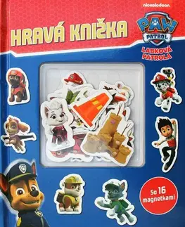 3D, magnetické, priestorové knihy Labková patrola - Hravá knižka - Kolektív autorov