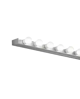 Svietidlá Ideal Lux - Nástenné svietidlo 8xE14/40W/230V chróm