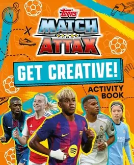 Nalepovačky, vystrihovačky, skladačky Match Attax Get Creative Sticker Activity Book - Attax