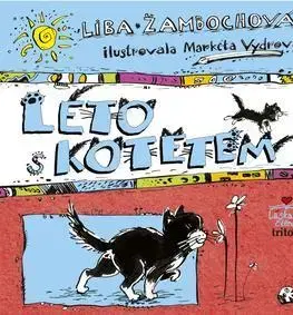 Pre deti a mládež - ostatné Léto s kotětem - Liba Žambochová,Markéta Vydrová,Markéta Vydrová