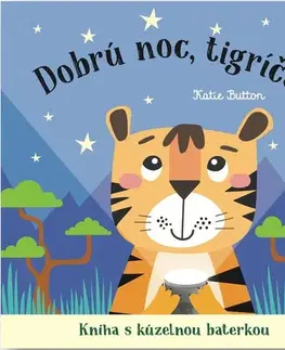 Leporelá, krabičky, puzzle knihy Dobrú noc, tigríča! - Katie Button