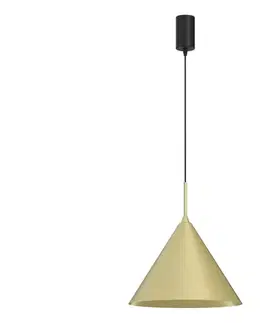Svietidlá  Luster na lanku CAPITAL 1xGX53/15W/230V, priemer 32 cm, zlatý MLP0957